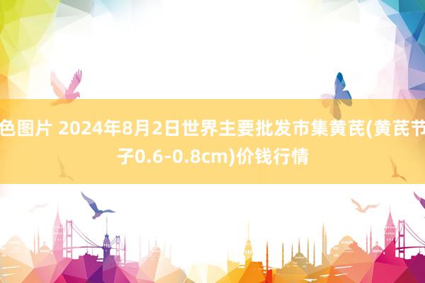 色图片 2024年8月2日世界主要批发市集黄芪(黄芪节子0.6-0.8cm)价钱行情